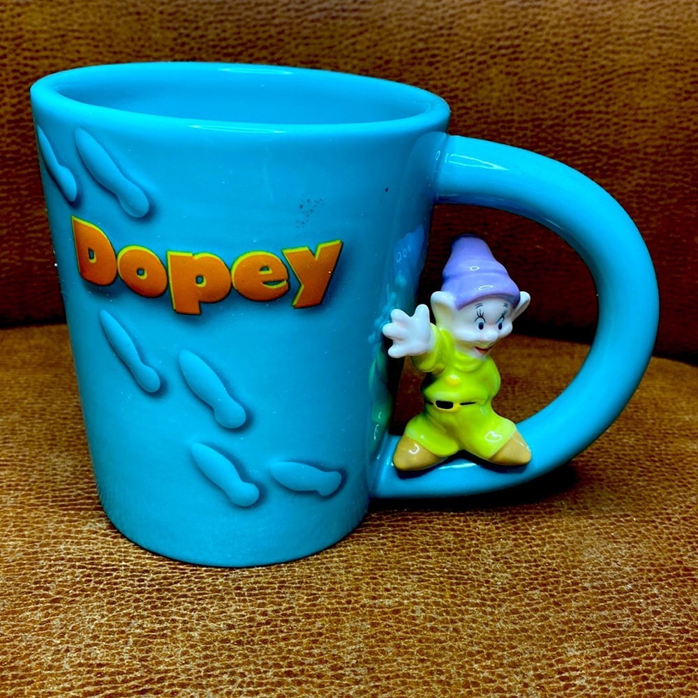 Disney Store Dopey Handle 3D Mug 10-12 oz Coffee